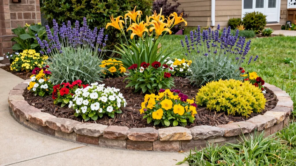 10 Front Yard Flower Bed Ideas That Transform Your Entire Home's Look