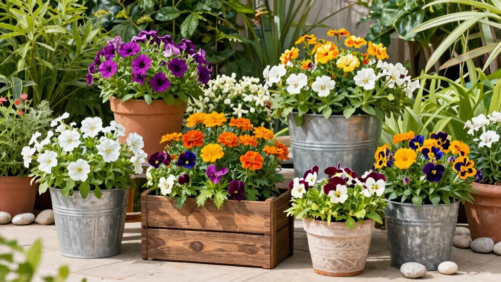 10 Outdoor Flower Planters That Burst With Color and Make Your Garden Glow