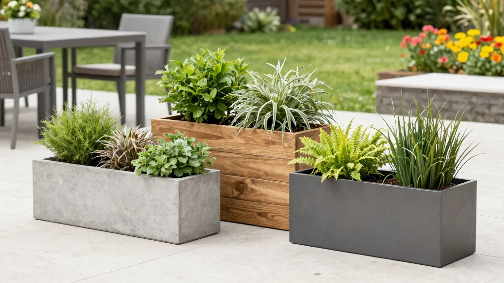 10 Rectangle Outdoor Planters That Are Sleek, Structured, and Incredibly Versatile