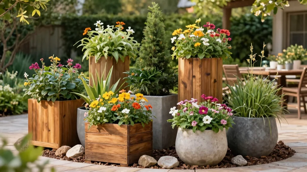 8 Tall Outdoor Planter Ideas That Give Your Garden Impressive Scale and Drama