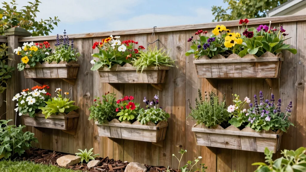 9 Fence Planter Ideas That Turn a Plain Fence Into a Stunning Garden Feature