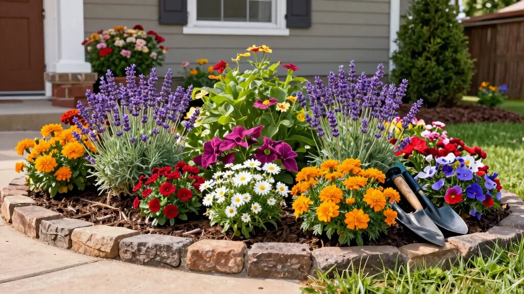 9 Flower Bed Designs for the Front of Your House That Make a Lasting First Impression